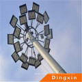 15m 18m 22m 25m 30m 35m High Mast Lighting Poles Prices of High Mast Light Towers for Karachi